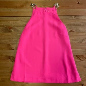 EUC Hot pink Authentic Lilly Pulitzer halter top